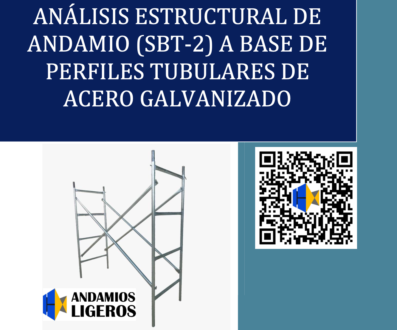 Análisis Estructural, Memoria de Calculo Andamio Ligero banquetero SBT2 Escenario 2