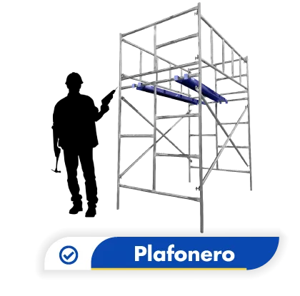 andamios ligeros galvanizados plafoneros