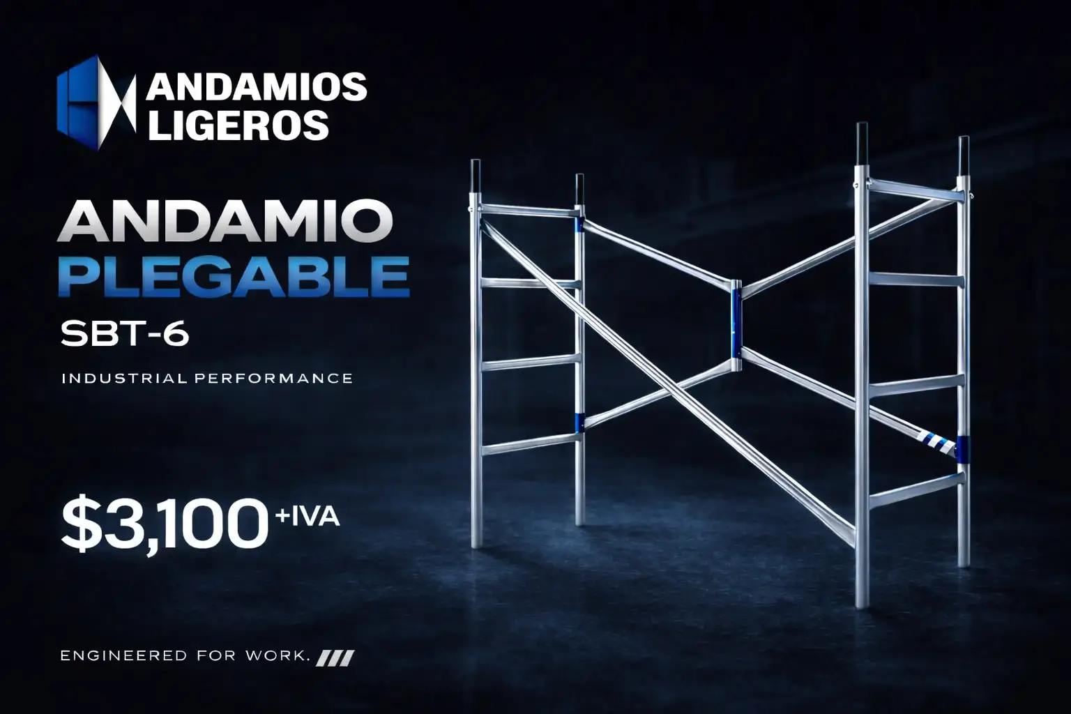 andamio plegable promocion de abril 2026