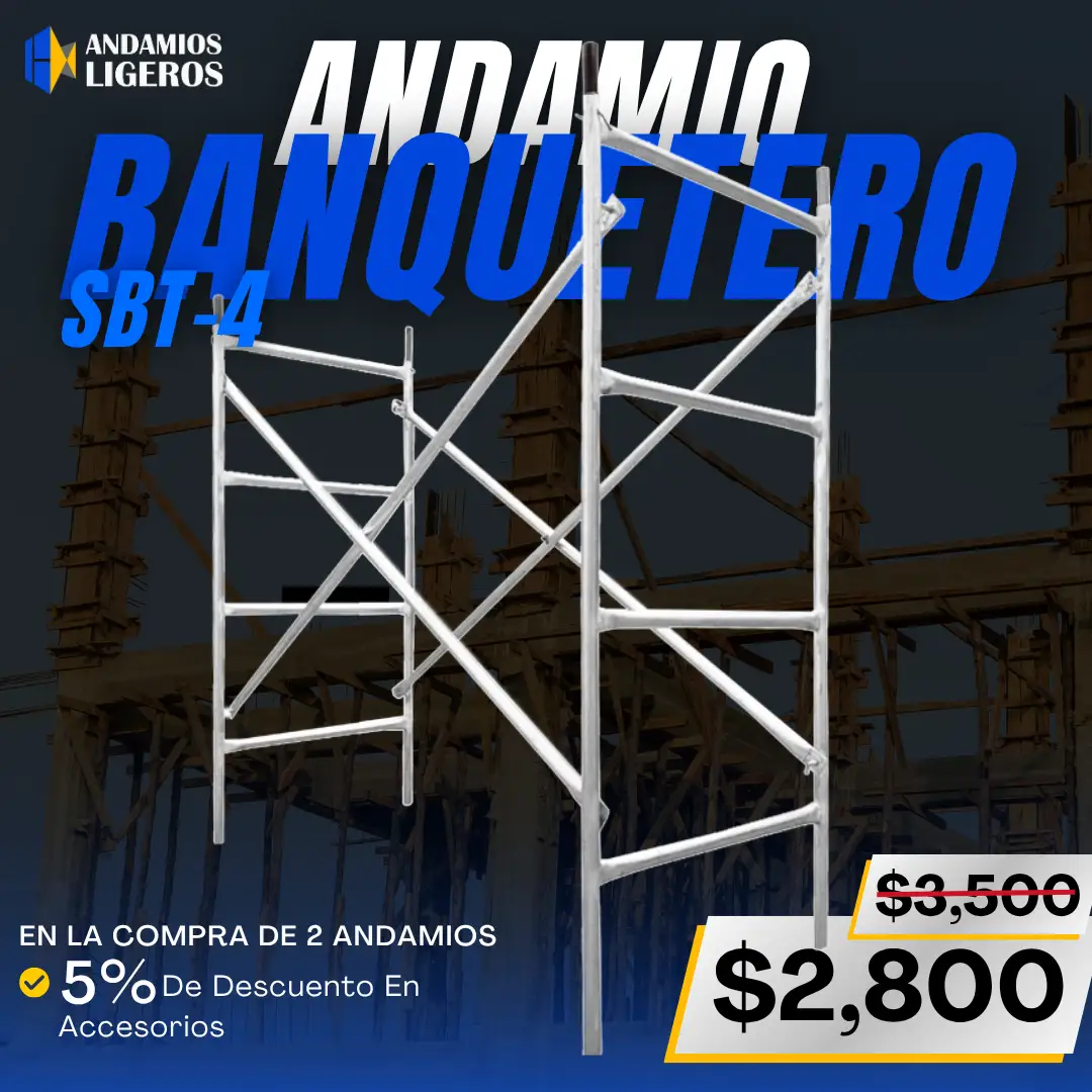PROMOCI&Oacute;N DIRECTA DE F&Aacute;BRICA ANDAMIO SBT-4